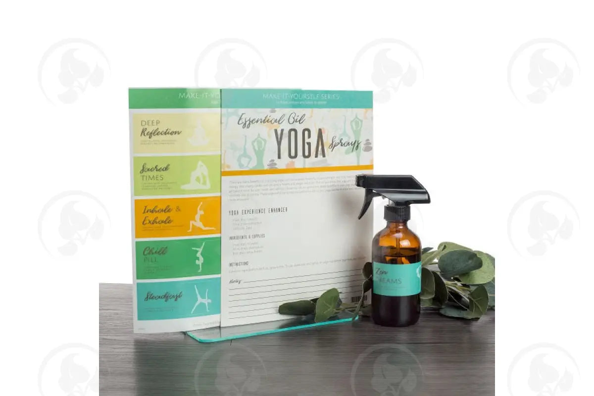 Make-It-Yourself Series: Yoga Sprays Recipes And Label Set