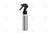 2 Oz. Bottle: Aluminum With Trigger Sprayer Black Top