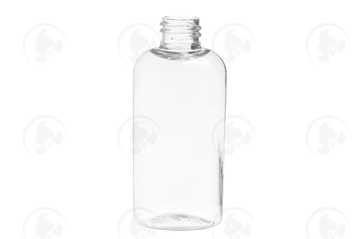 2 Oz. Bottle: Clear; Cosmo Oval Pet Plastic; 20-410 Neck Size