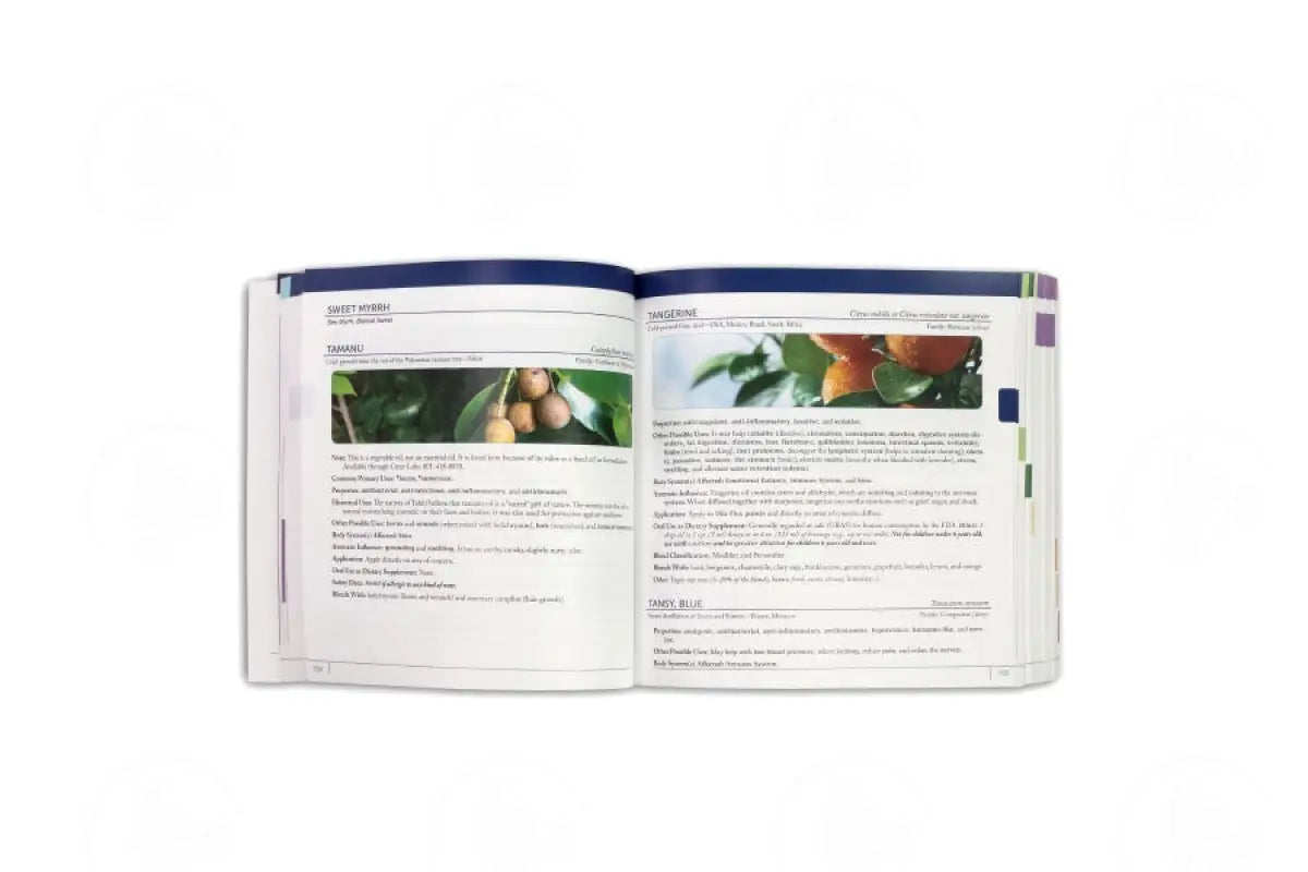 Reference Guide For Essential Oils Handbook 2018