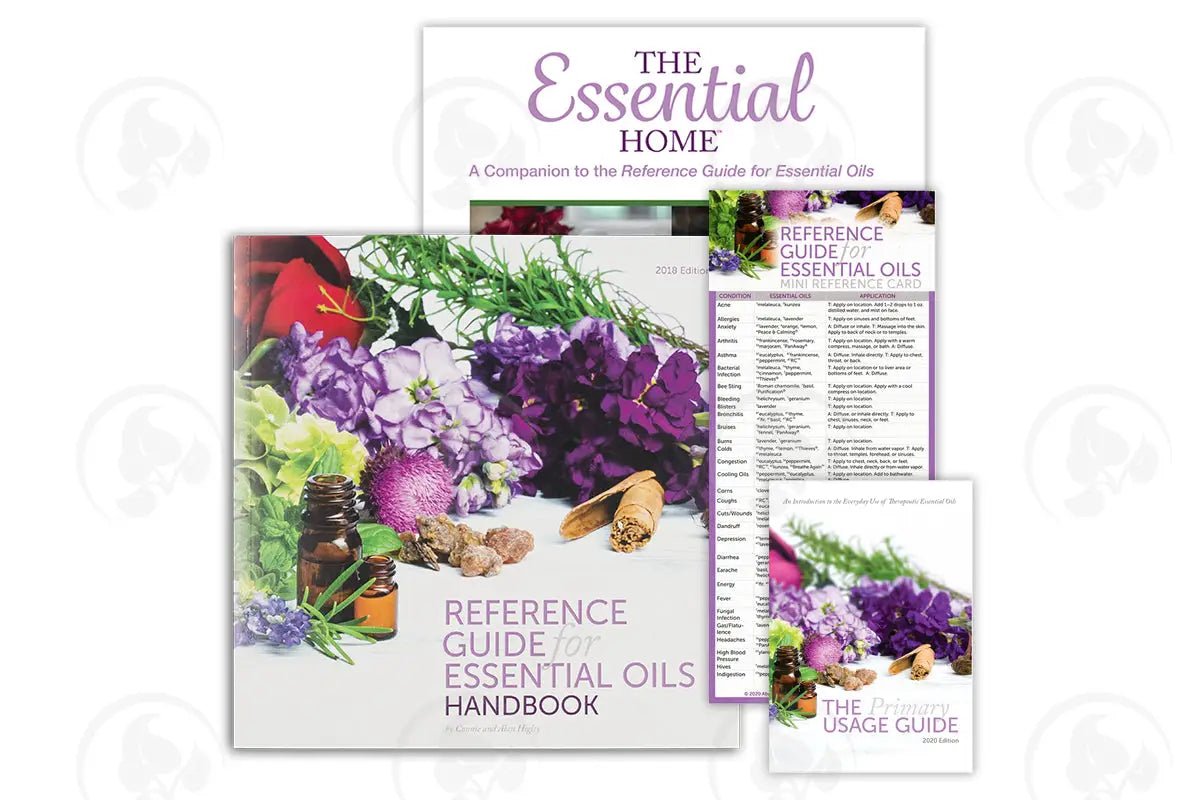 Reference Guide For Essential Oils Handbook Set
