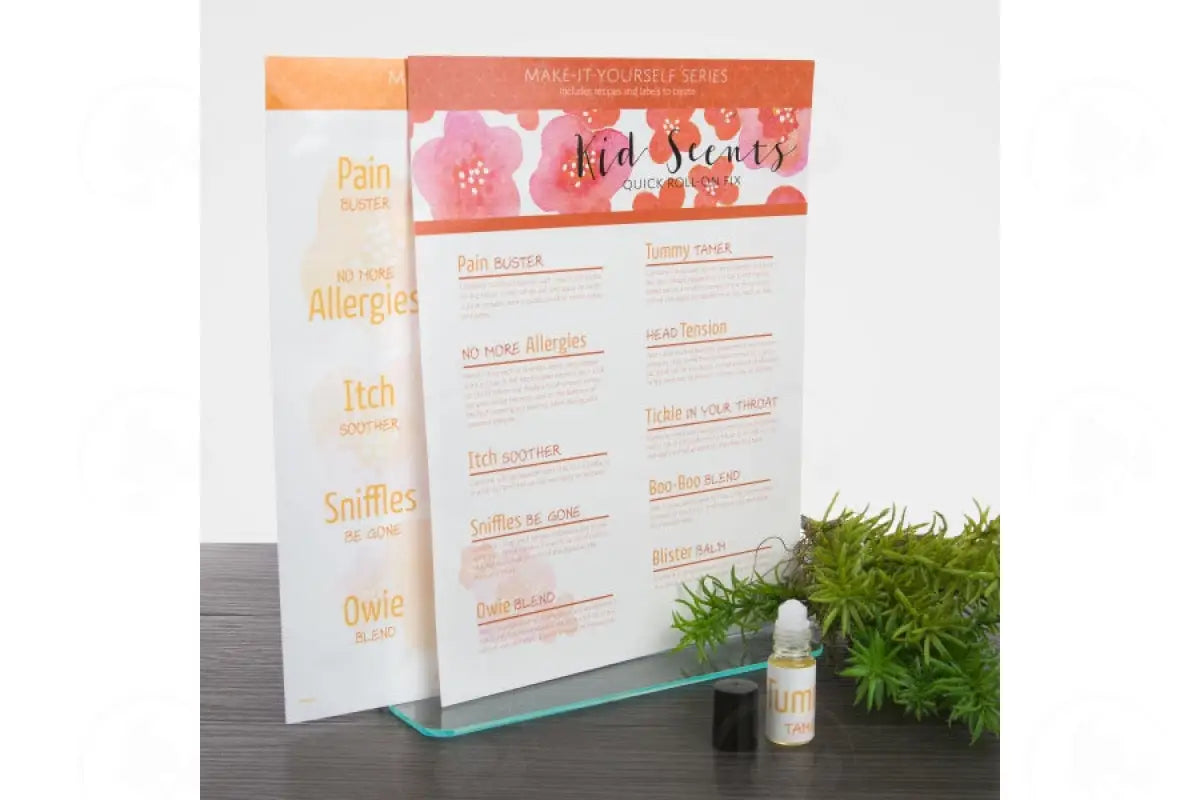 Make-It-Yourself Series: ’Kid Scents’ Recipes And Label Set