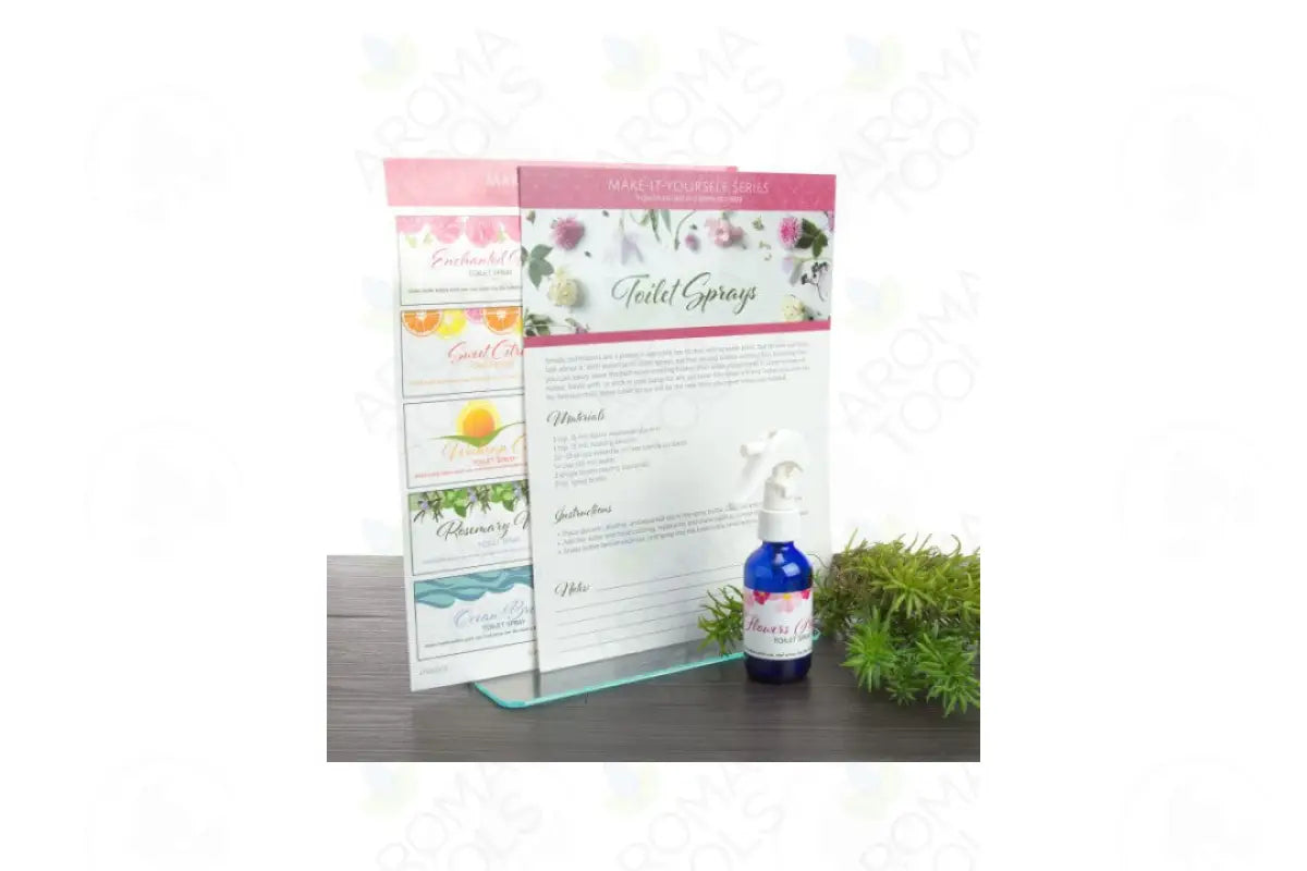 Make-It-Yourself Series: ’Toilet Sprays’ Recipes And Label Set