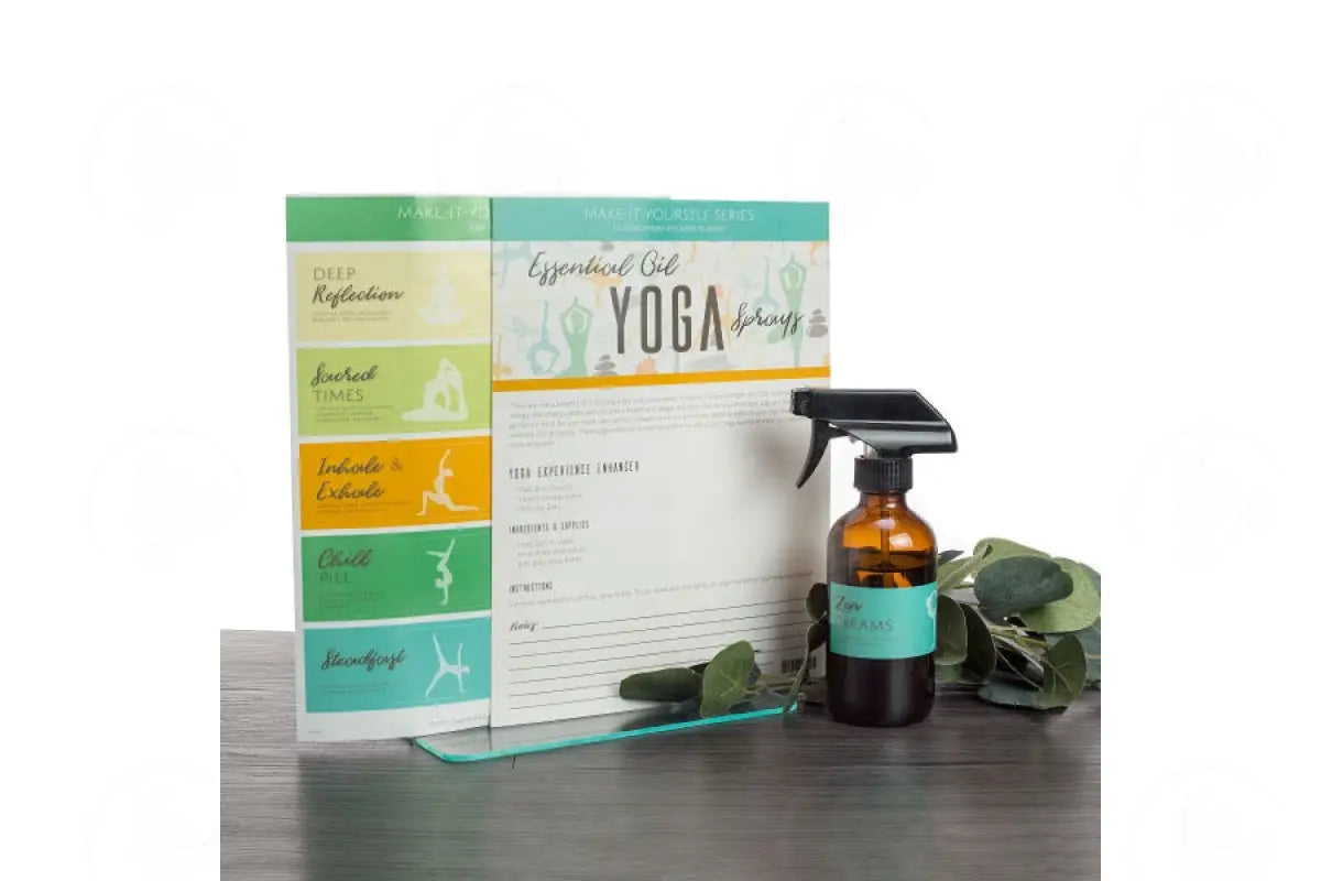 Make-It-Yourself Series: Yoga Sprays Recipes And Label Set