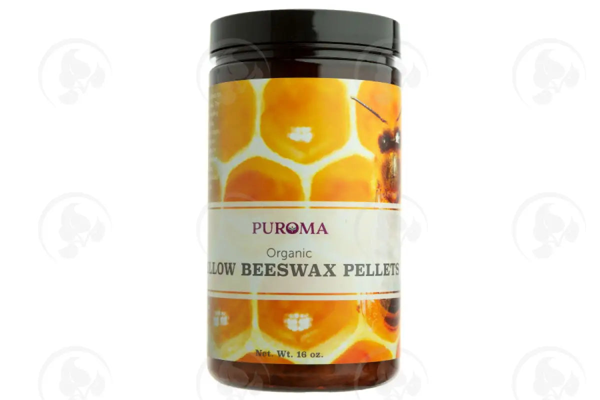 Pure Organic Yellow Beeswax Pellets 1 Lb