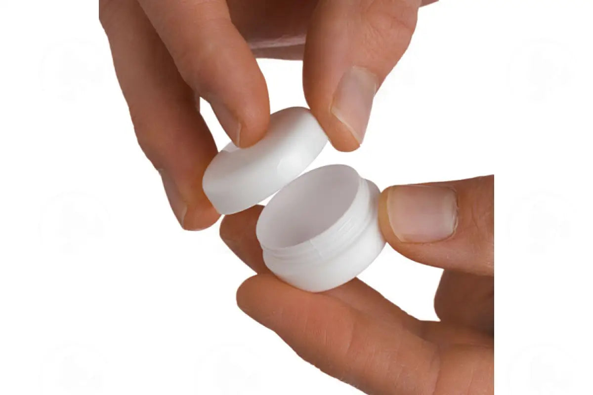 3 Ml Sample Plastic Salve Container: Single-Walled (10 Count)