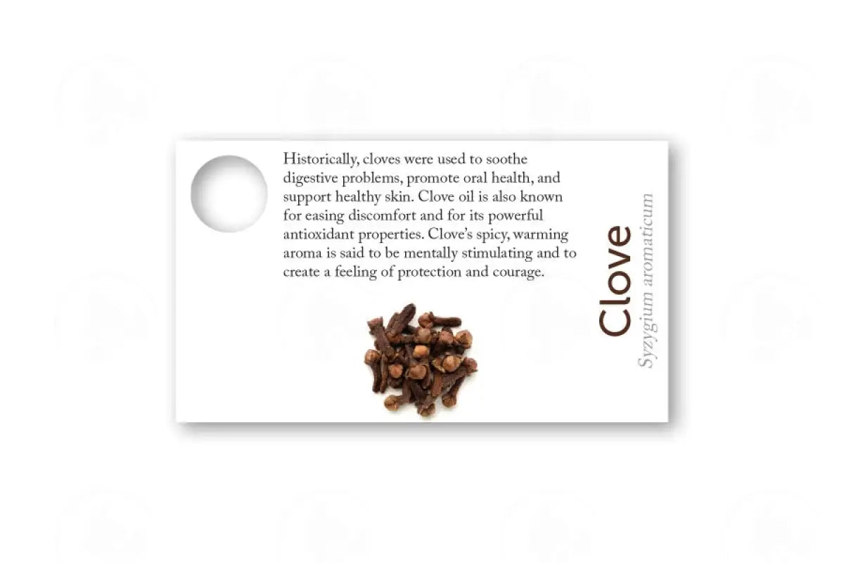 Essential Oil Sample Cards