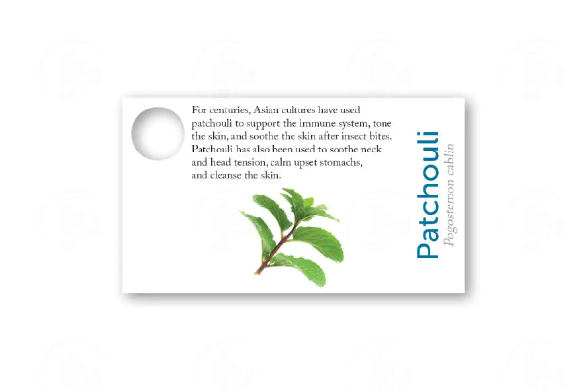 Essential Oil Sample Cards