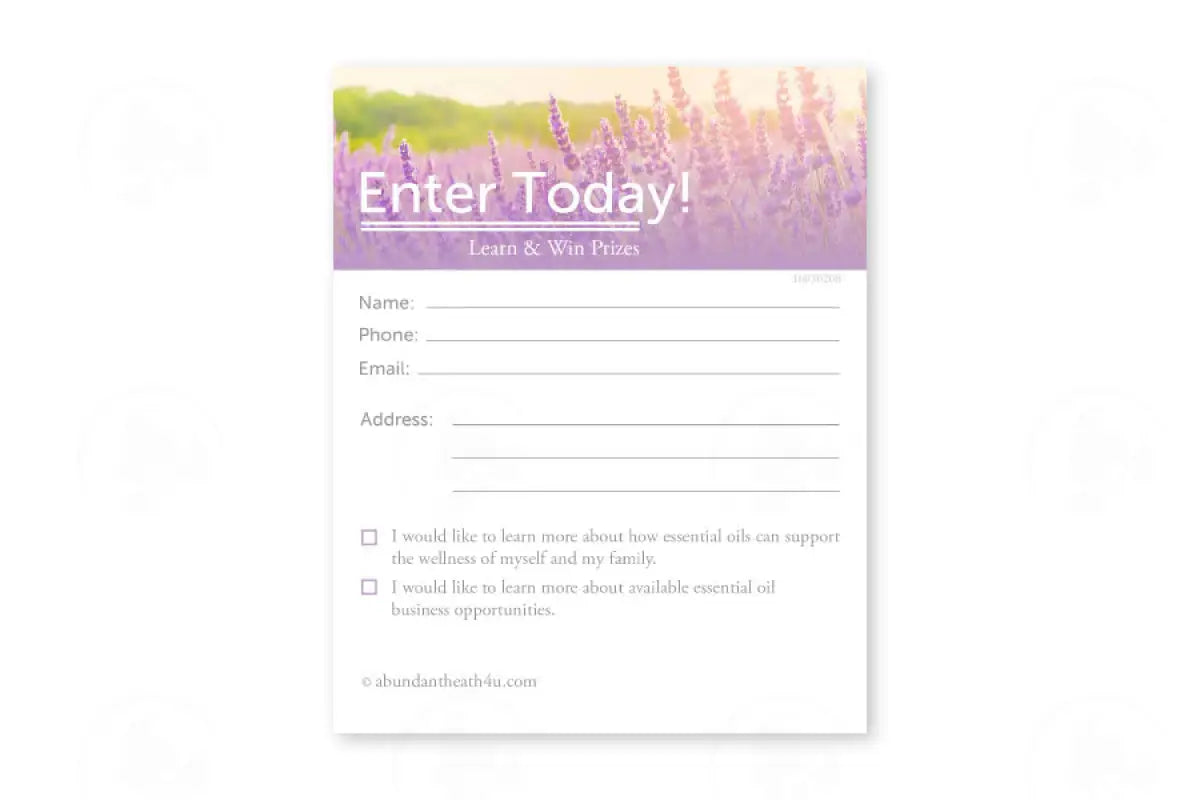 ’Enter Today!’ Mini Drawing Tear Pad (50 Count)