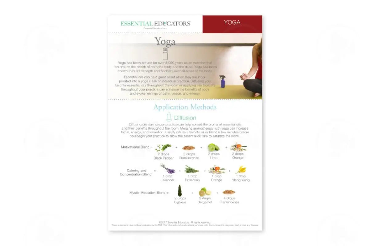 Essential Educators: Yoga Mini Tear Pad (50 Count)