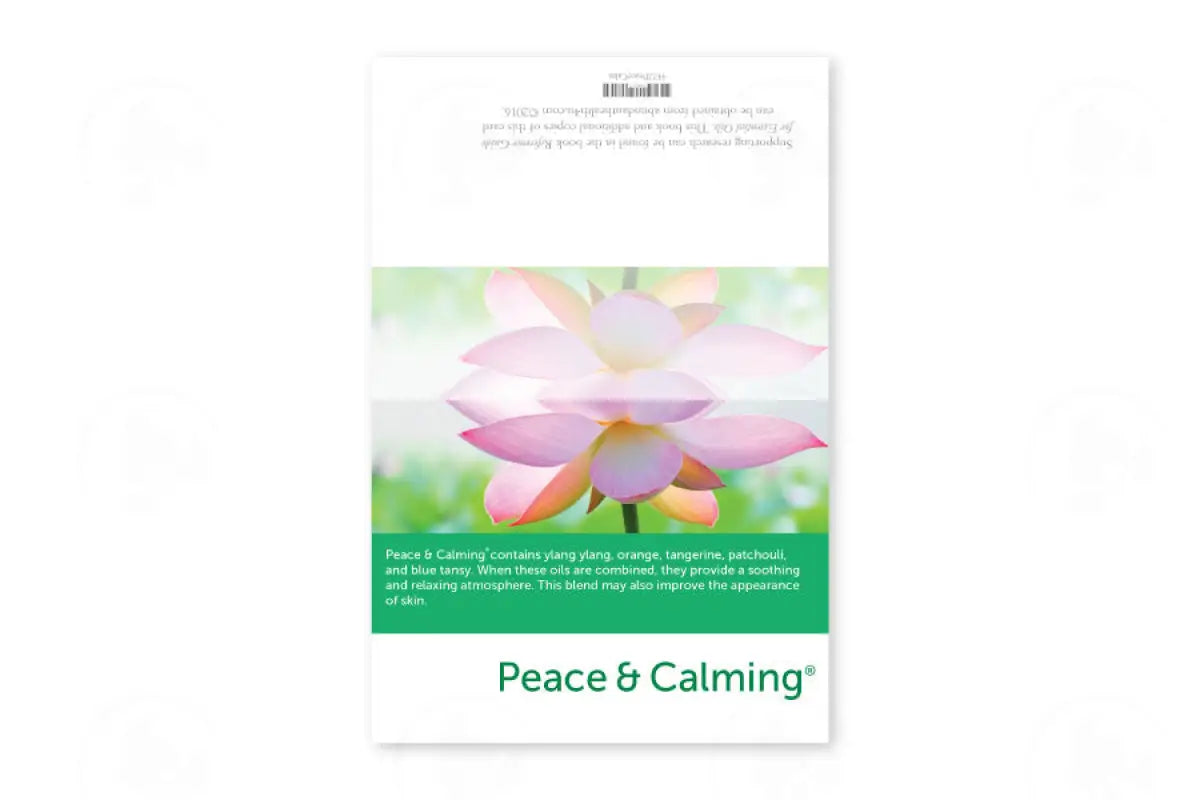 Premium Essential Oil Sample Cards (12 Count) Peace &amp; Calming