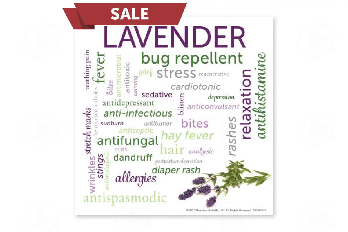 Essential Oil Word Mosaics and Photo Art Cards (Pack of 12)