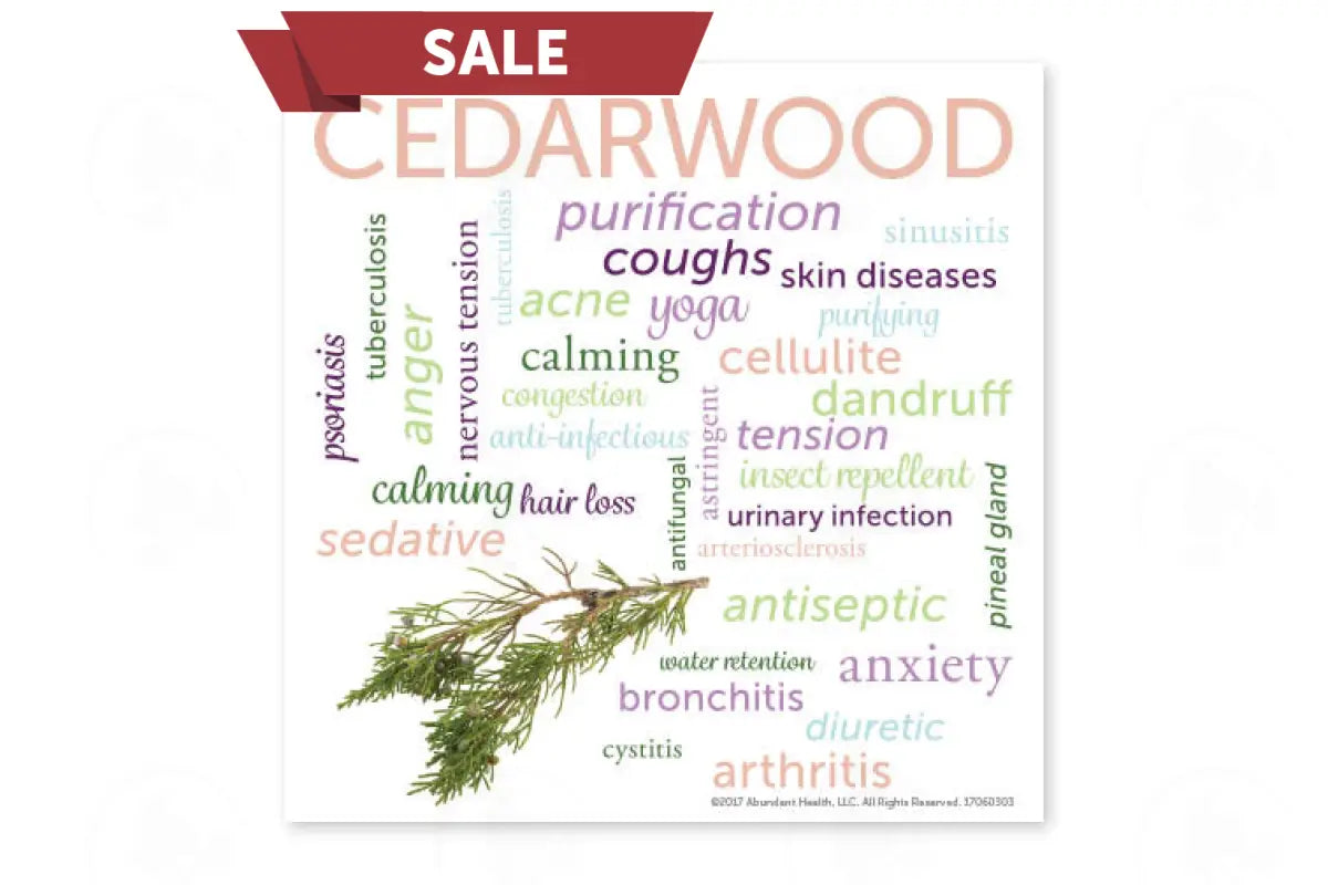 Essential Oil Word Mosaics and Photo Art Cards (Pack of 12)