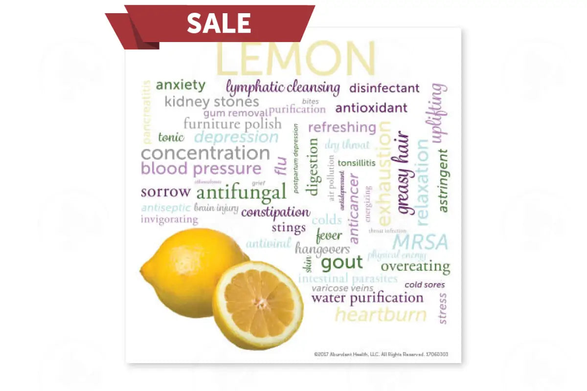 Essential Oil Word Mosaics and Photo Art Cards (Pack of 12)