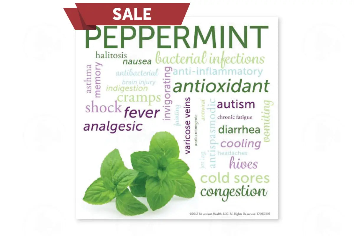 Essential Oil Word Mosaics and Photo Art Cards (Pack of 12)