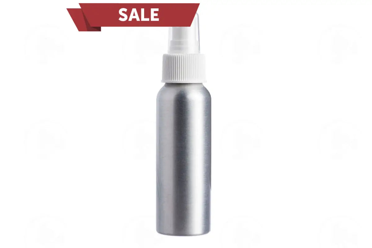 2 Oz. Bottle: Aluminum With Misting Spray Top