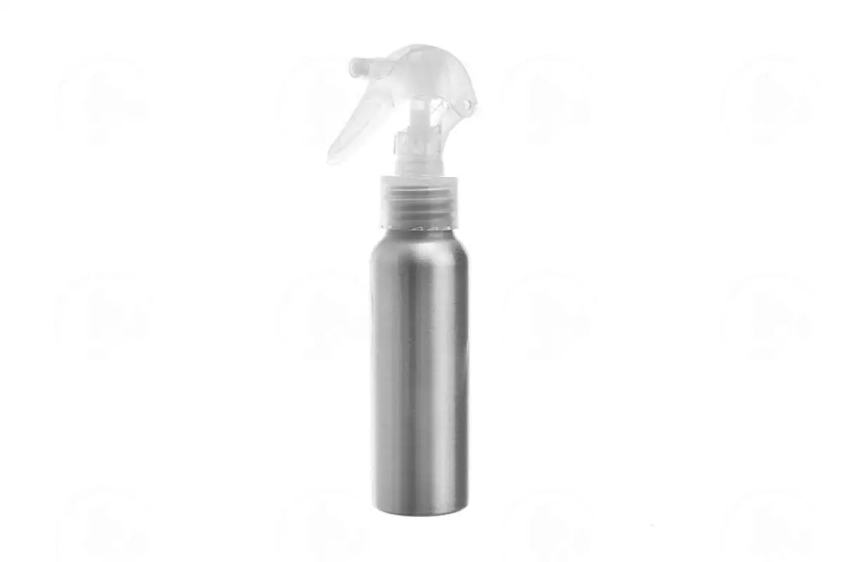 2 Oz. Bottle: Aluminum With Trigger Sprayer Natural Top