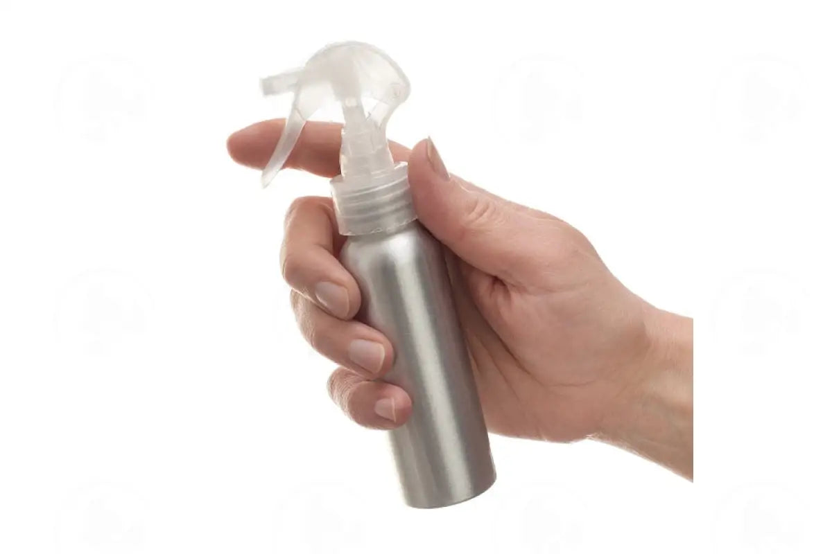2 Oz. Bottle: Aluminum With Trigger Sprayer