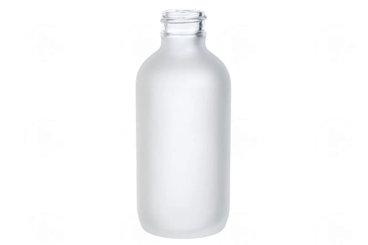 4 Oz. Bottle: Frosted Glass 24-400 Neck Size