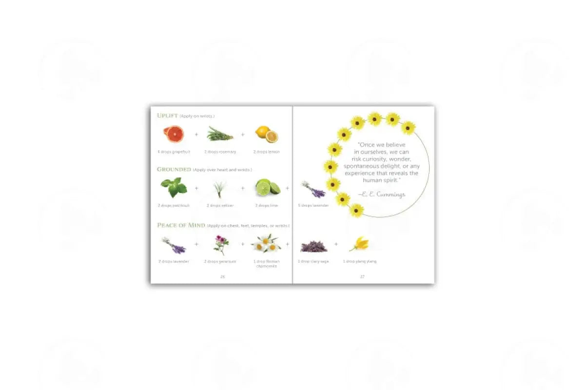 ’Roller Bottle Blends For Everyday Use’ Booklet And Label Set