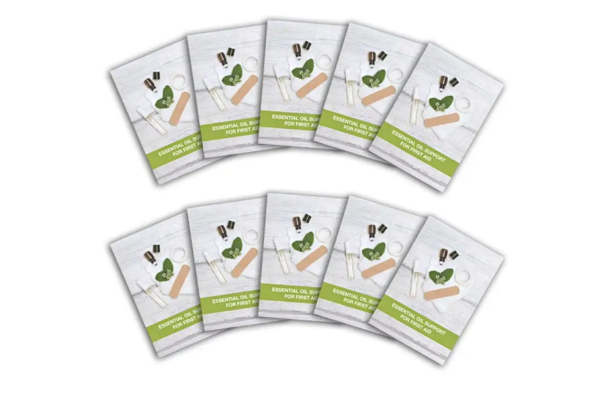 Essential Oil Support For First Aid Booklet (10 Count)