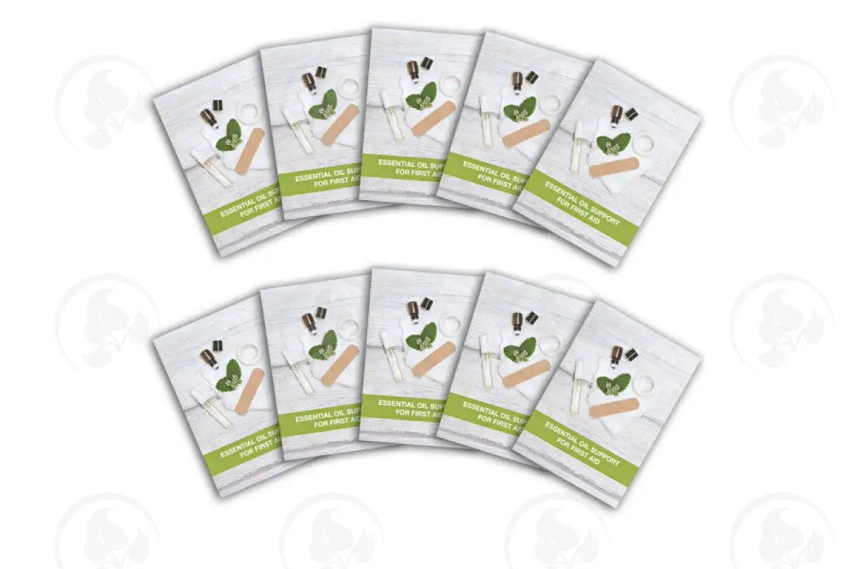Essential Oil Support For First Aid Booklet (10 Count)
