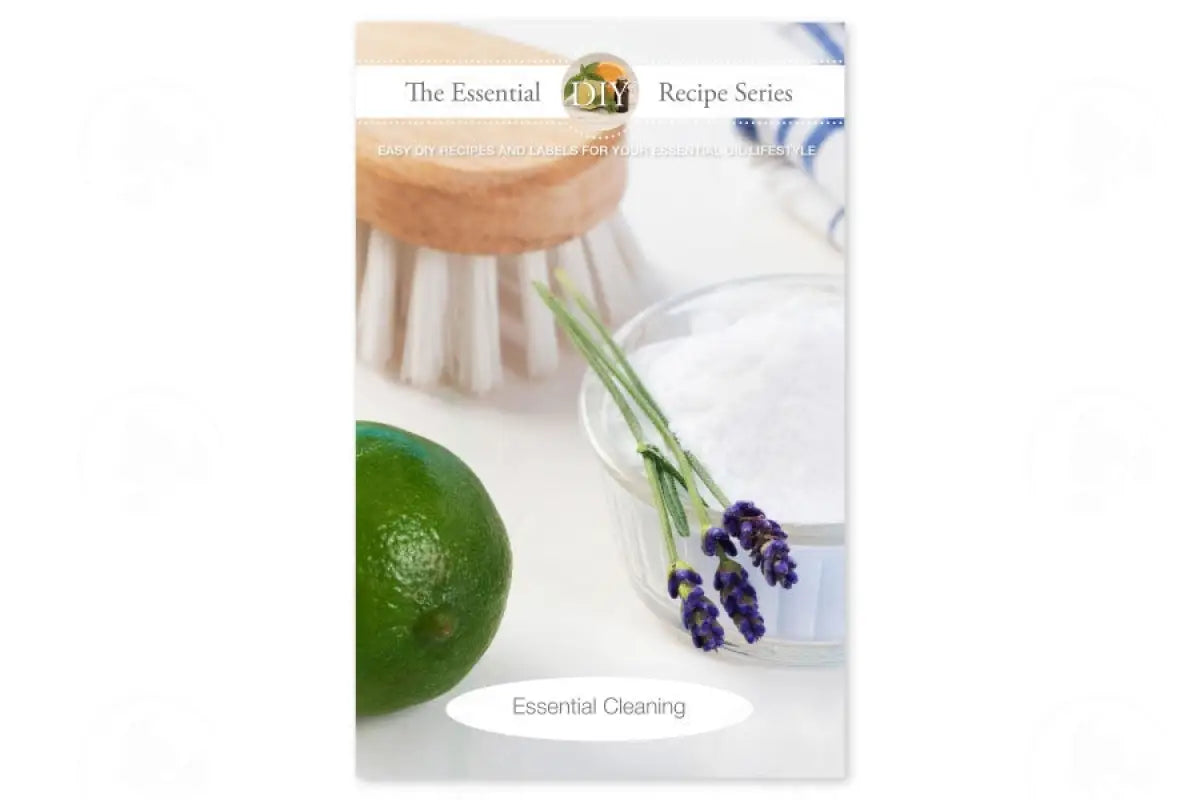 Essential Cleaning: Recipe Booklet With Labels