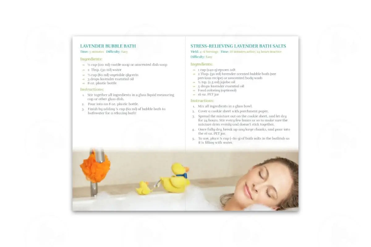 Essential Emotions: Recipe Booklet With Labels