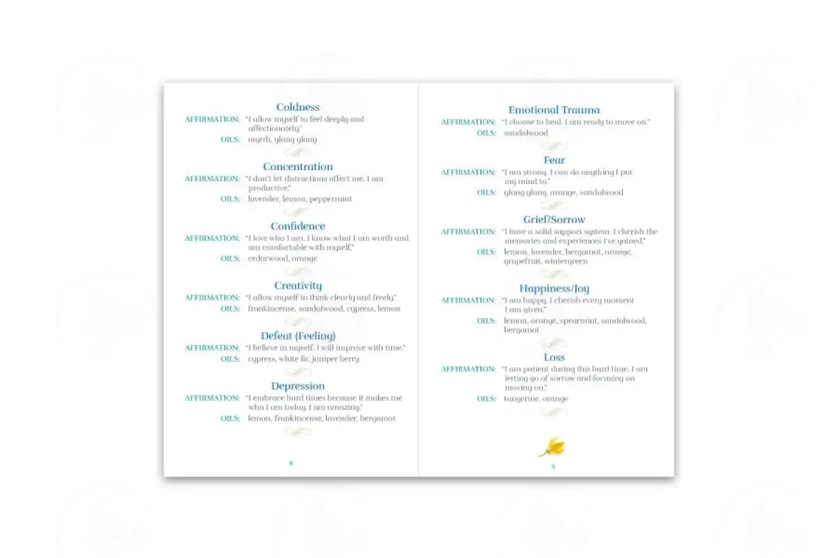 Essential Emotions: Recipe Booklet With Labels