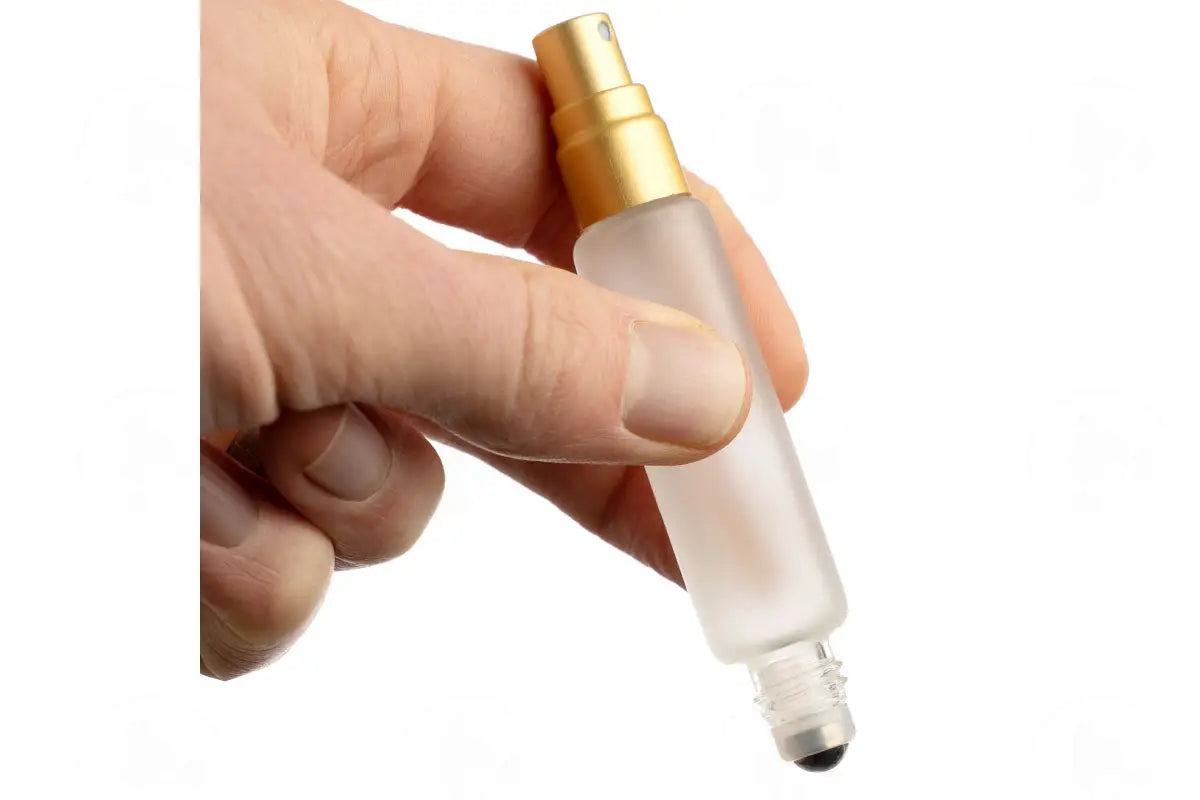 10 Ml Duo Roll-On And Spray Glass Vials (2 Count)