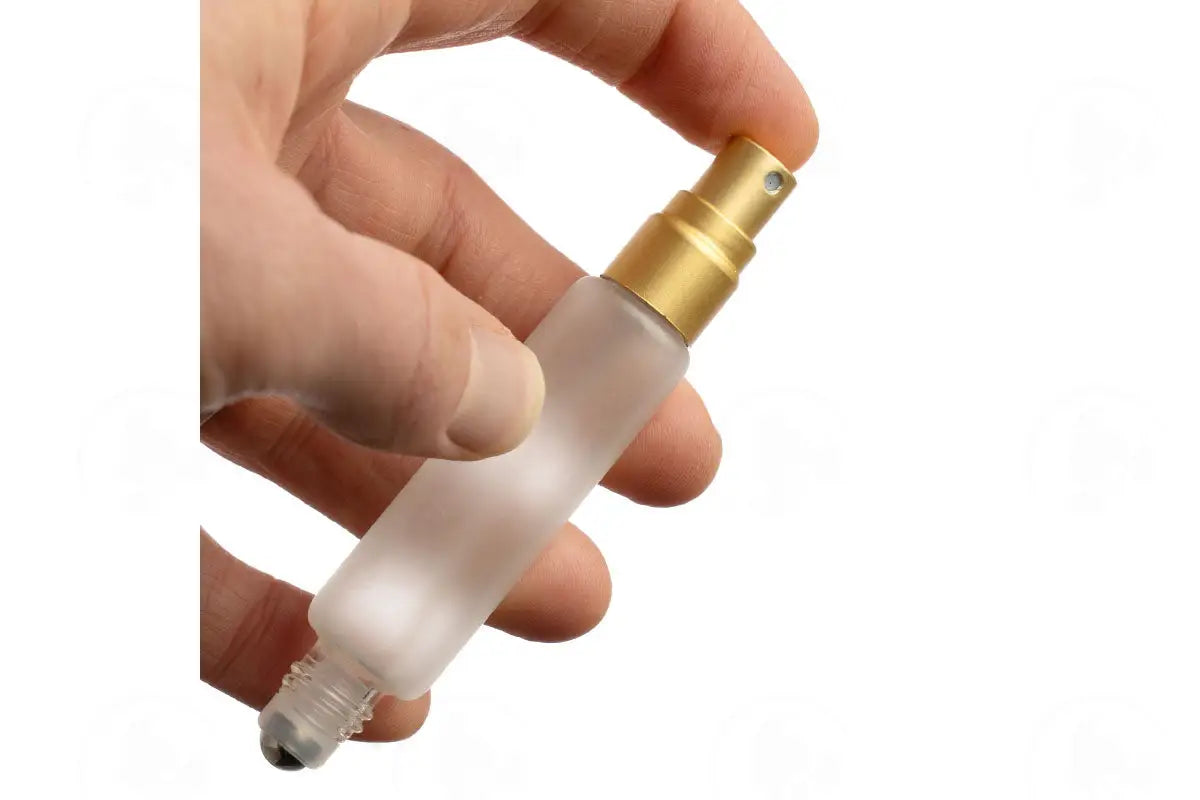 10 Ml Duo Roll-On And Spray Glass Vials (2 Count)