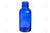 1 Oz. Bottle: Blue Glass 20-400 Neck Size