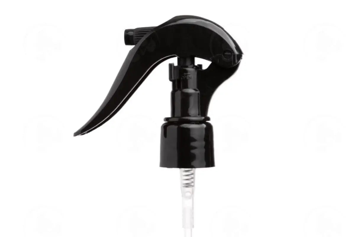 Trigger Spray Top: Black; For 1 Oz. And 2 Glass Bottles; 20-410 Neck Size