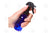 2 Oz. Bottle: Blue Glass With Trigger Sprayer Black Top