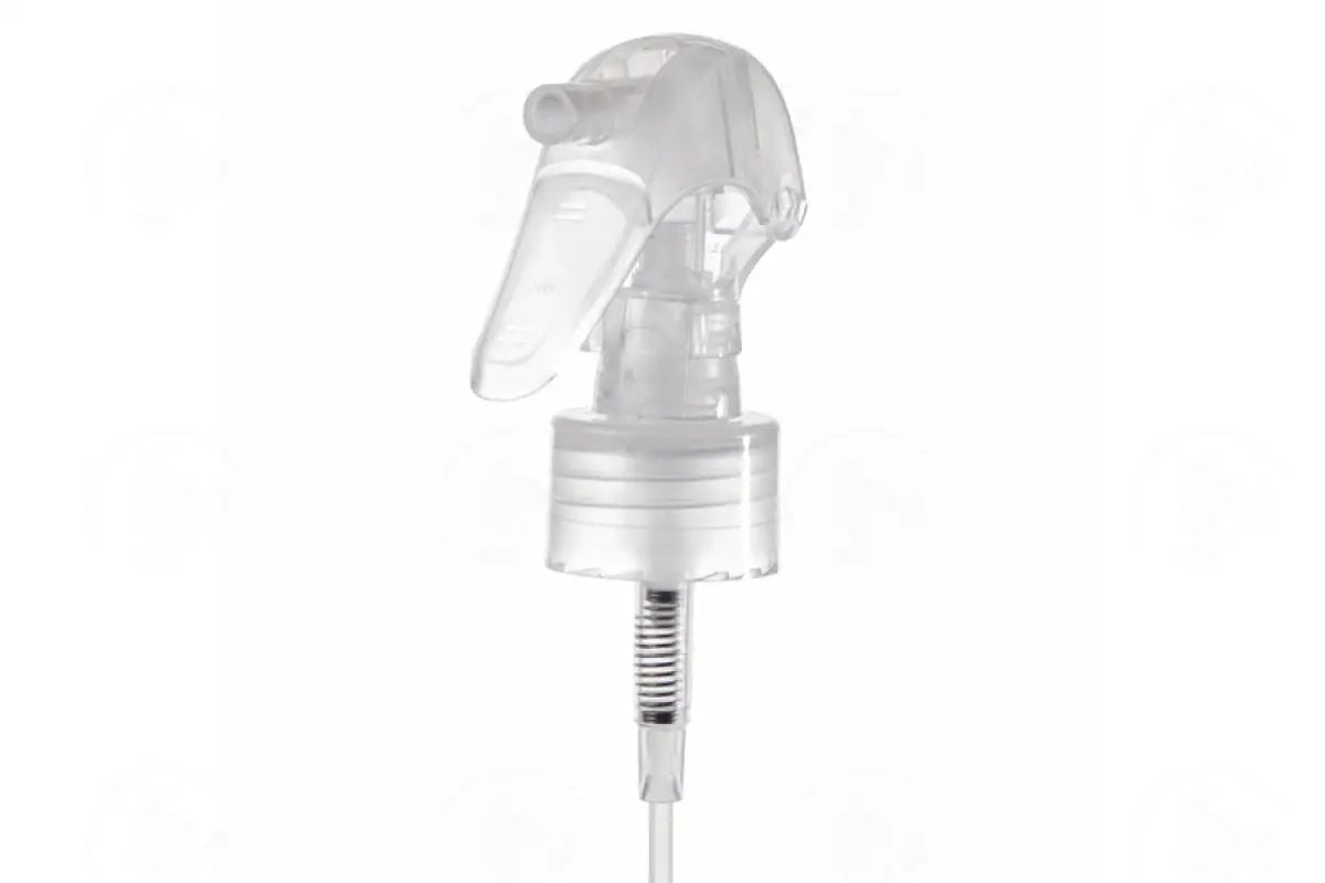 Trigger Spray Top: For 4 Oz. Blue Glass Bottles And 2 8 Plastic Bottles; 24-410 Neck Size Natural