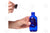 4 Oz. Bottle: Blue Glass With Dropper Top