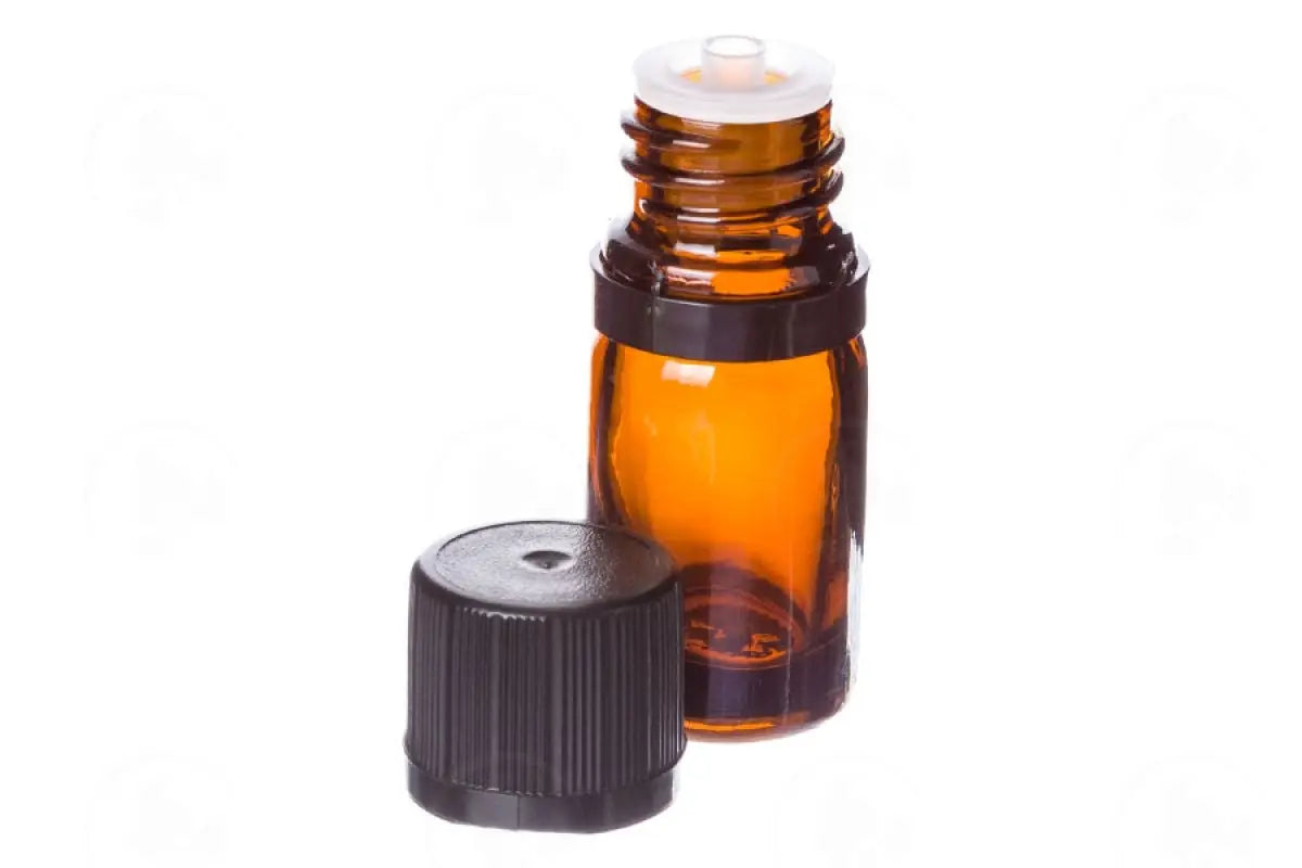 5 Ml Vial: Amber Glass With Euro-Style Cap And Orifice Reducer (6 Count)