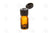 5 Ml Vial: Amber Glass With Black Snap-Top Cap (6 Count)