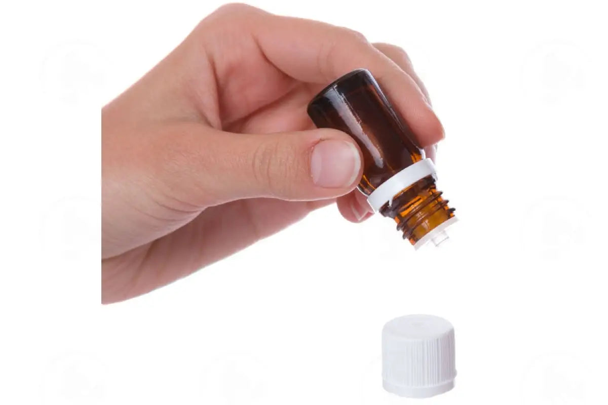 5 Ml Vial: Amber Glass With Euro-Style Cap And Orifice Reducer (6 Count)