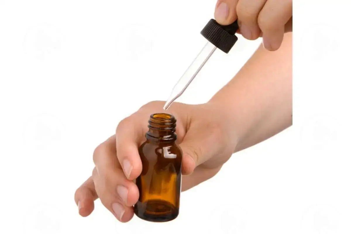 9157Dropk - 15 Ml Amber Glass Vial With Calibrated Dropper Cap Assembly (Pack Of 6)