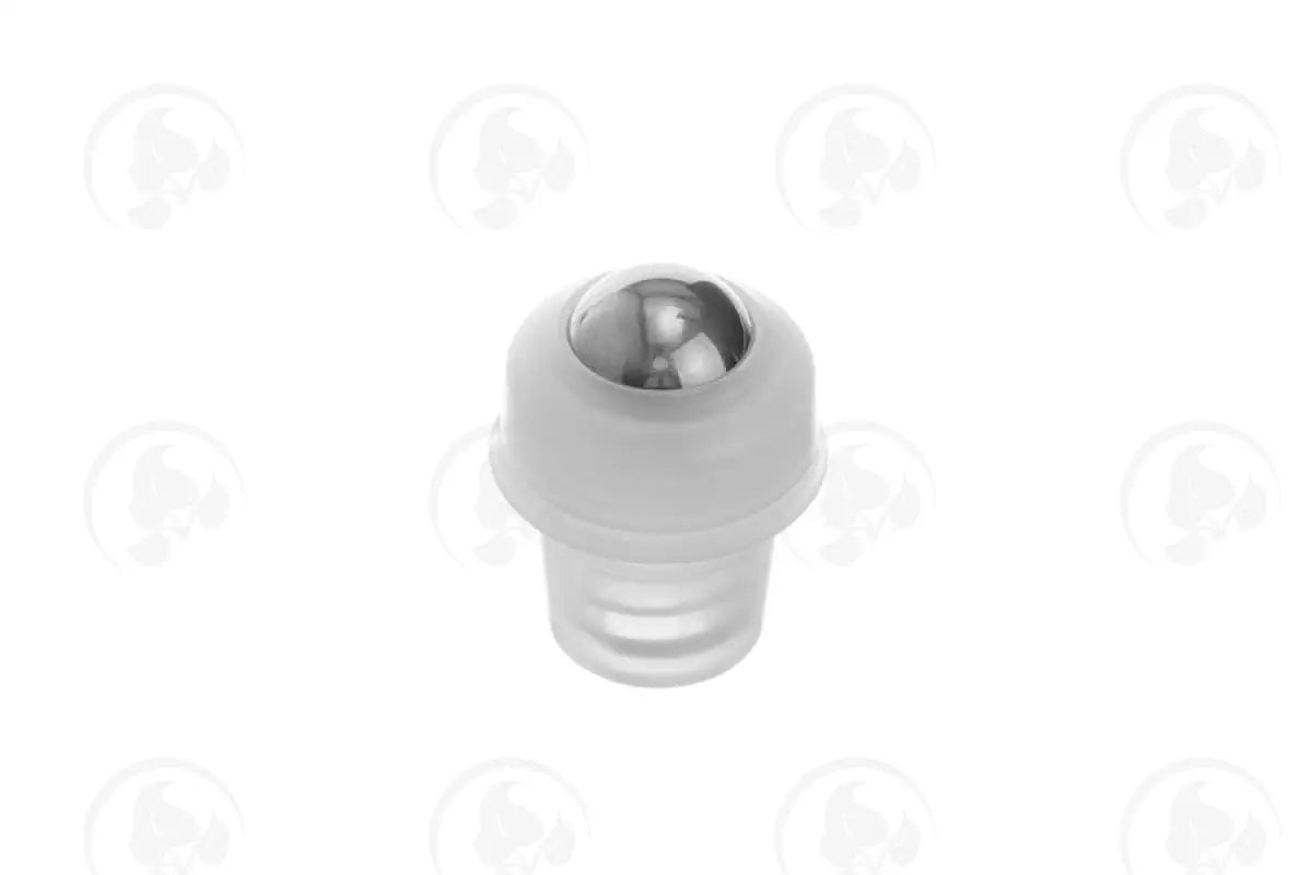 Standard Essential Oil Vial Roller: Patent-Pending Springlock Metal Roller With Black Cap (6 Count)