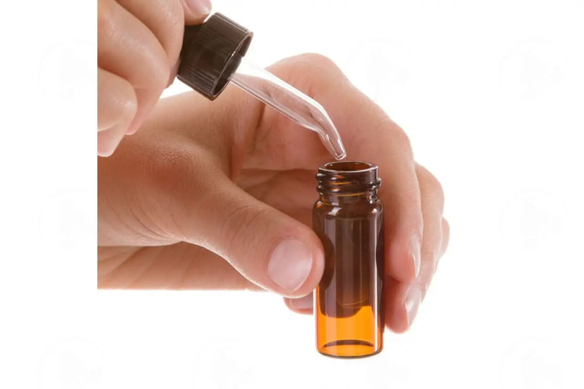 Dropper Cap Assembly: 5 Ml And 2 Dram Vials; 18-415 Neck Size (6 Count)