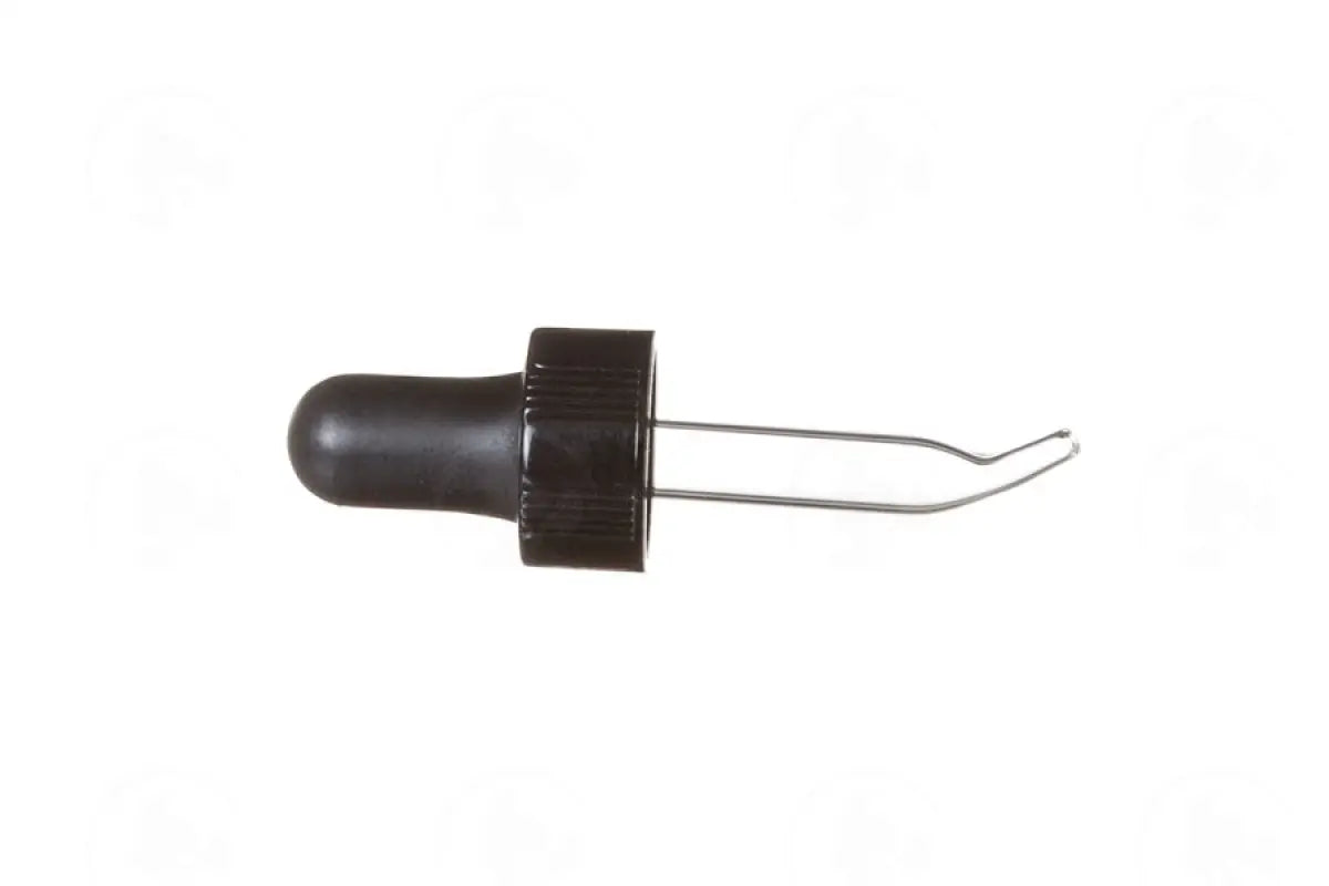 2 Dram Vial: Amber Glass With Dropper Cap (6 Count)