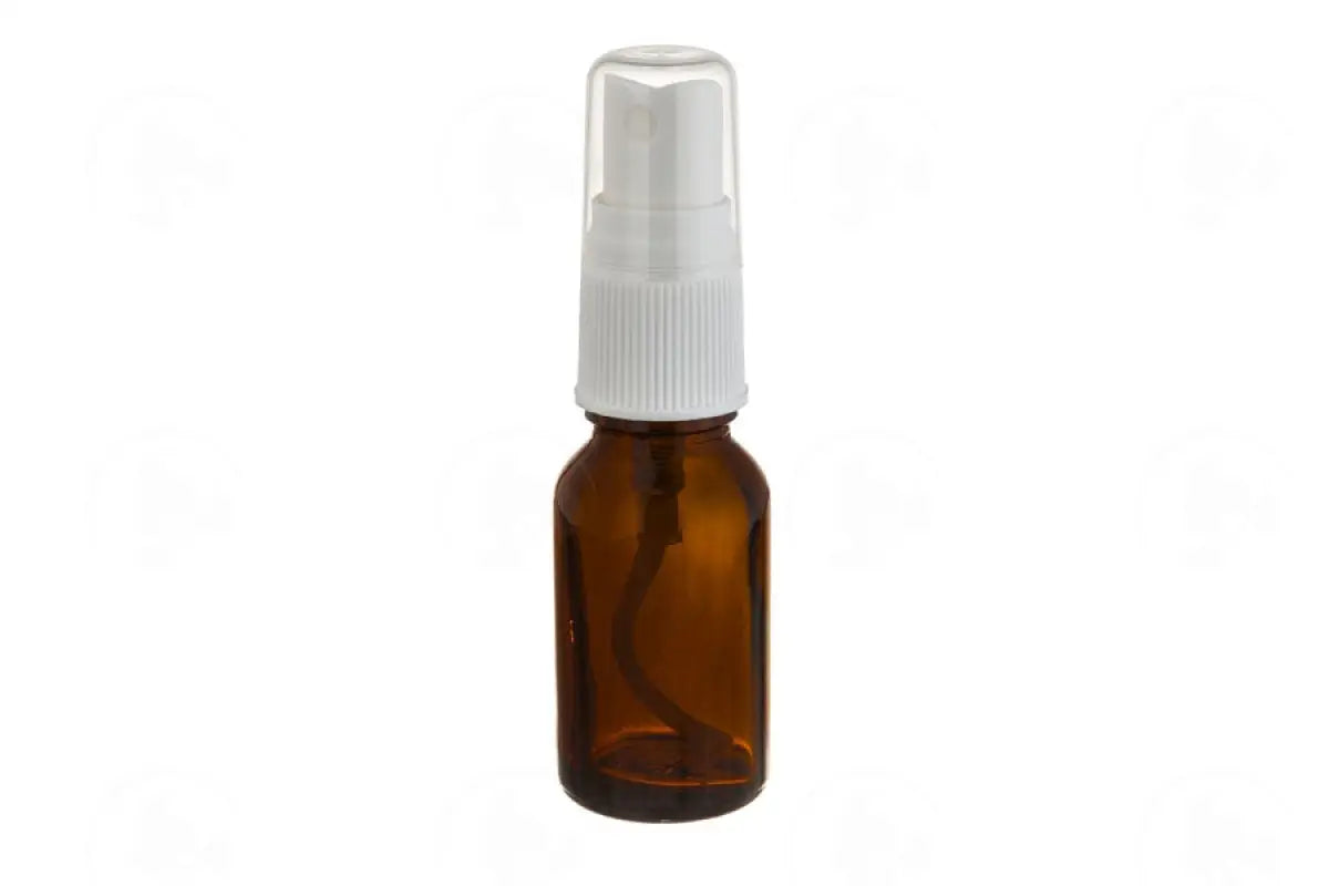 Misting Spray Top: 5 10 15 30 Ml Amber Glass Vials; 18-415 Neck Size