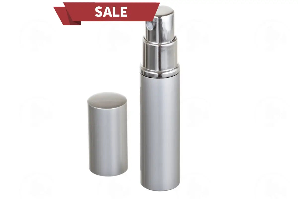 3 Ml Deluxe Silver-Tone Misting Spray Bottle (Pack Of 4)