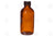 4 Oz. Bottle: Amber Glass With Black Cap