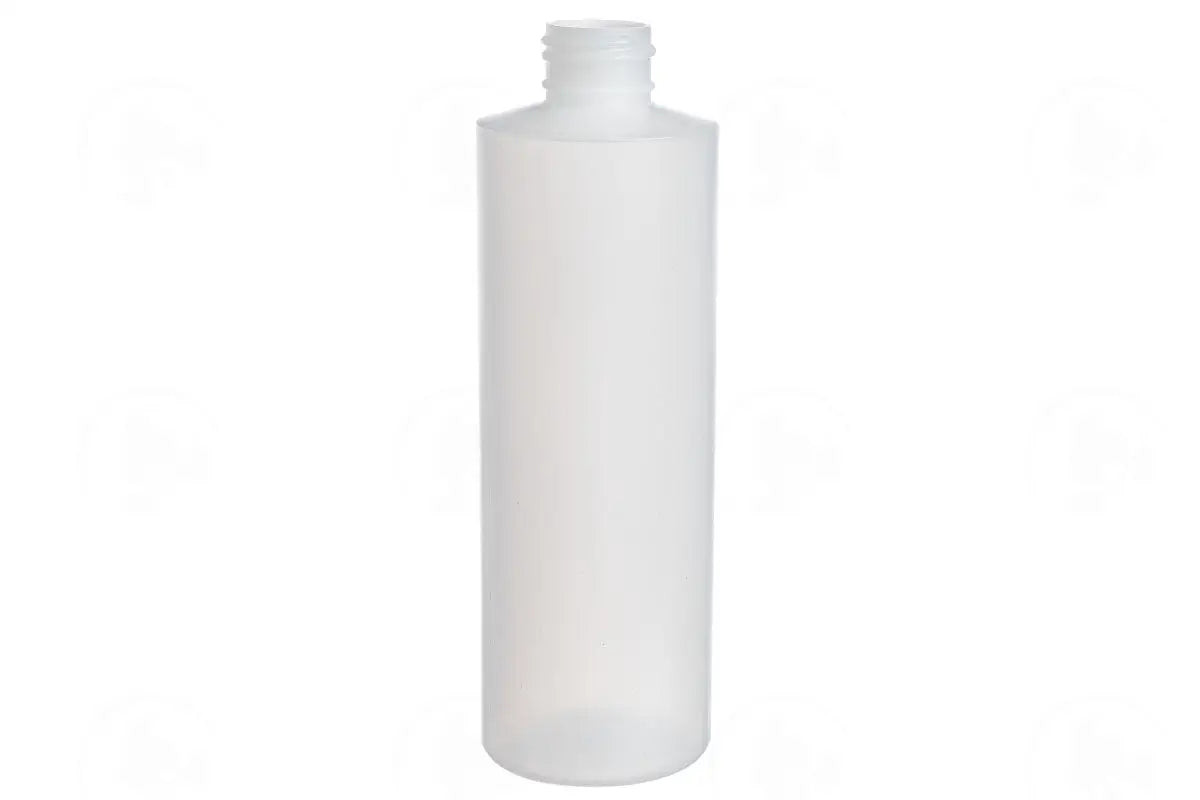 8 Oz. Bottle: Plastic 24-410 Neck Size Natural