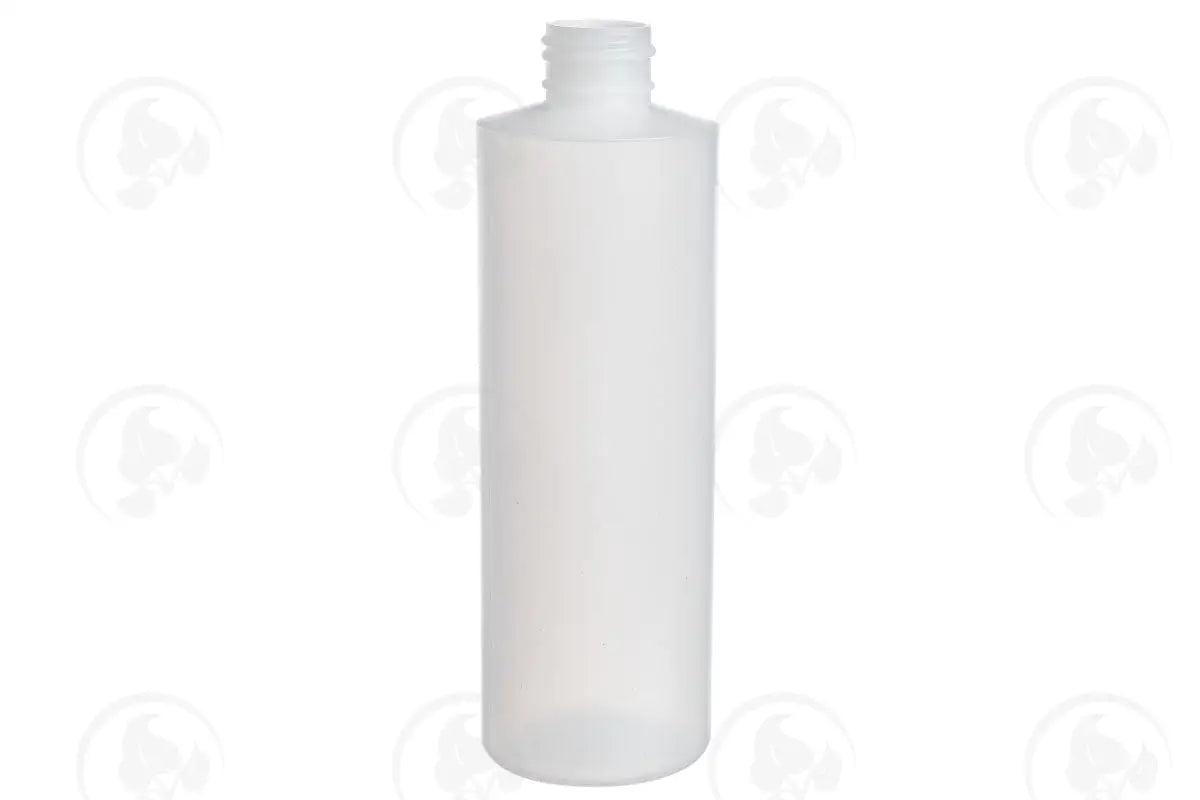 8 Oz. Bottle: White Plastic 24-410 Neck Size