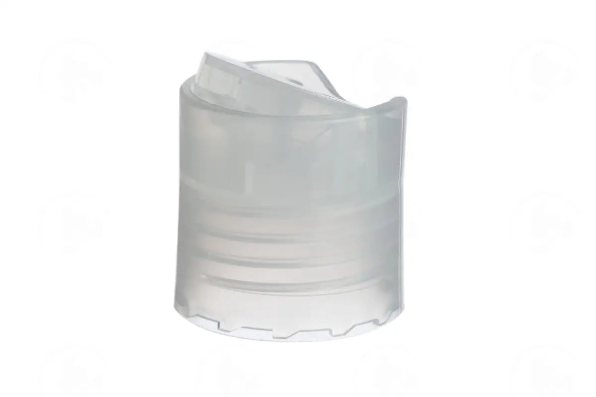 Plastic Cap: Natural; Disc-Top; 24-410 Neck Size