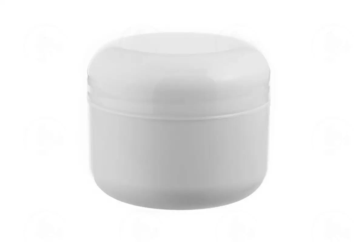 1 Oz. Plastic Salve Container: White Base